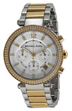Michael Kors Parker White Dial Two Tone Steel Strap Watch for Women - MK5626 Buy Now By Michael Kors