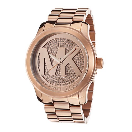 Michael Kors Runway Rose Gold Dial Rose Gold Steel Strap Watch for Women - MK5661 Buy Now By Michael Kors