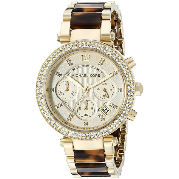 Michael Kors Parker Gold Dial Two Tone Steel Strap Watch for Women - MK5688 Buy Now By Michael Kors
