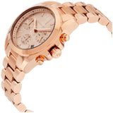 Michael Kors Bradshaw Chronograph Rose Gold Dial Rose Gold Steel Strap Watch for Women - MK5799 Buy Now By Michael Kors