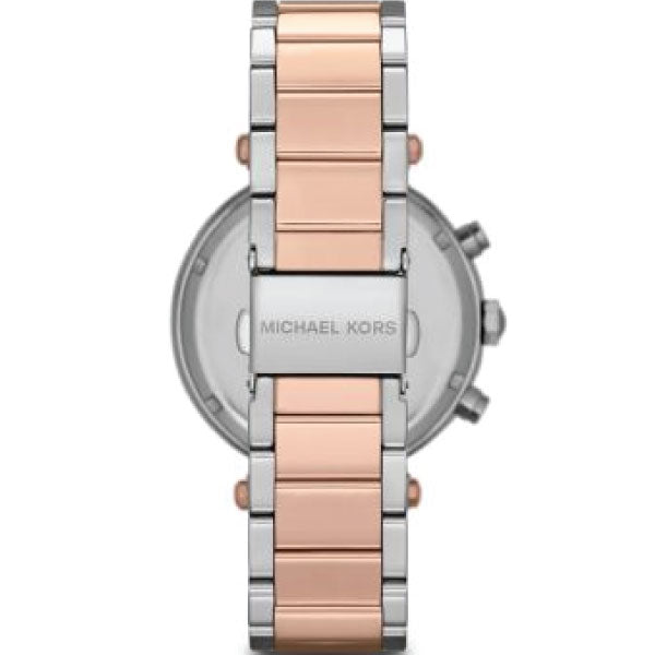 Michael Kors Parker White Dial Two Tone Steel Strap Watch for Women - MK5820 Buy Now By Michael Kors