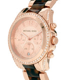 Michael Kors Blair Rose Gold Dial Two Tone Steel Strap Watch For Women - MK5859 Buy Now By Michael Kors
