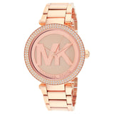 Michael Kors Parker Rose Gold Dial Rose Gold Steel Strap Watch for Women - MK5865 Buy Now By Michael Kors