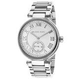 Michael Kors Skylar Silver Dial Silver Steel Strap Watch for Women - MK5866 Buy Now By Michael Kors