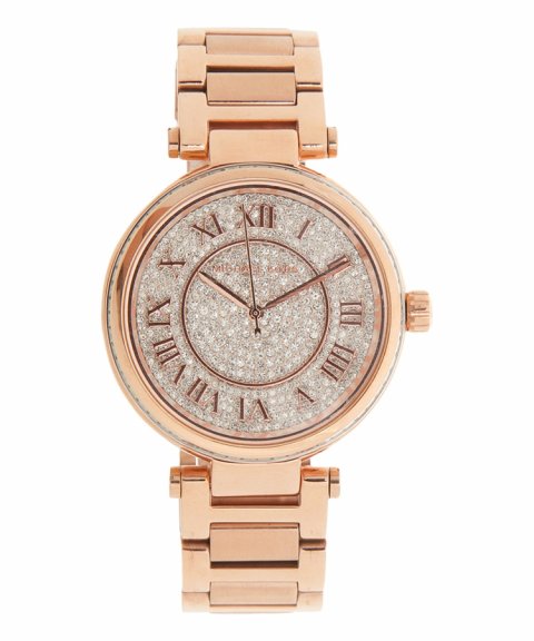Michael Kors Skylar Rose Gold Dial Rose Gold Steel Strap Watch for Women - MK5868 Buy Now By Michael Kors
