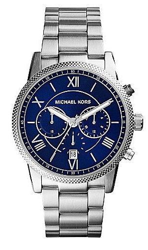 Michael Kors Bradshaw Chronograph Blue Dial Silver Steel Strap Watch For Women - MK5883 Buy Now By Michael Kors