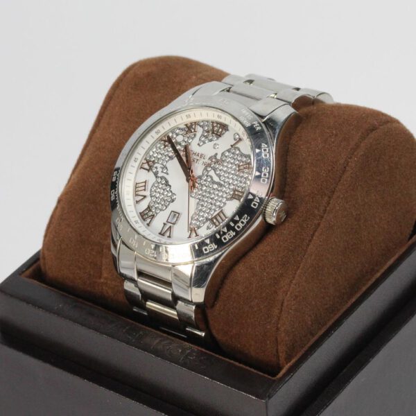 Michael Kors Layton Silver Dial Silver Steel Strap Watch for Women - MK5958 Buy Now By Michael Kors