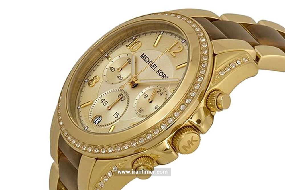Michael Kors Blair Gold Dial Two Tone Steel Strap Watch for Women - MK6094 Buy Now By Michael Kors