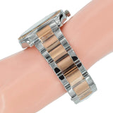 Michael Kors Bryn Quartz Blue Dial Two Tone Steel Strap Watch For Women - MK6136