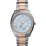 Michael Kors Bryn Quartz Blue Dial Two Tone Steel Strap Watch For Women - MK6136 Buy Now By Michael Kors