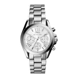 Michael Kors Bradshaw Chronograph Silver Dial Silver Steel Strap Watch for Women - MK6174 Buy Now By Michael Kors