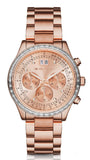 Michael Kors Brinkley Rose Gold Dial Rose Gold Steel Strap Watch for Women - MK6204 Buy Now By Michael Kors