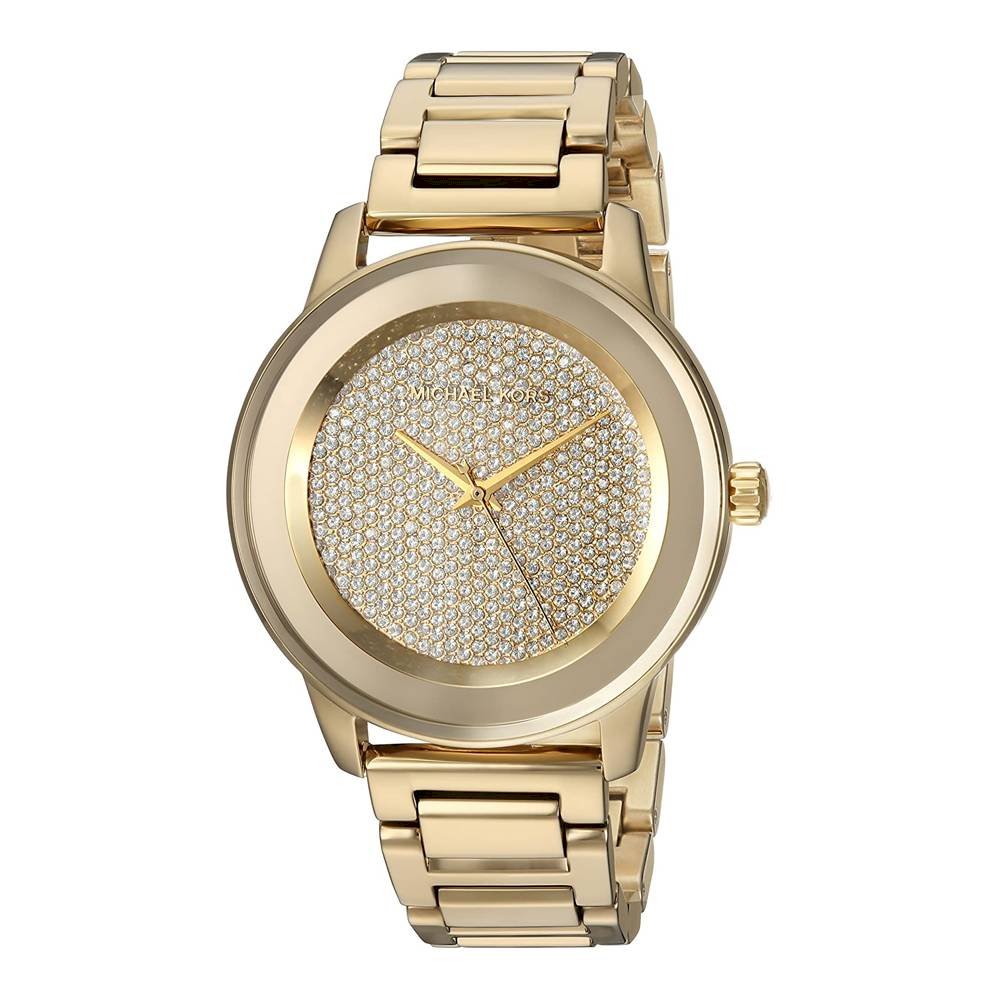 Michael Kors Kinley Gold Dial Gold Steel Strap Watch for Women - MK6209 Buy Now By Michael Kors