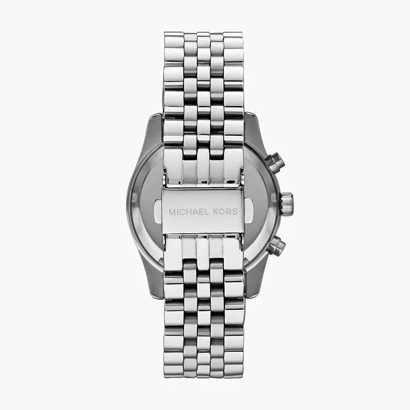 Michael Kors Lexington Chronograph Purple Dial Silver Steel Strap Watch For Women - MK6223 Buy Now By Michael Kors