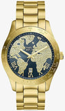 Michael Kors Layton Pave Blue Dial Gold Steel Strap Watch for Women - MK6243 Buy Now By Michael Kors