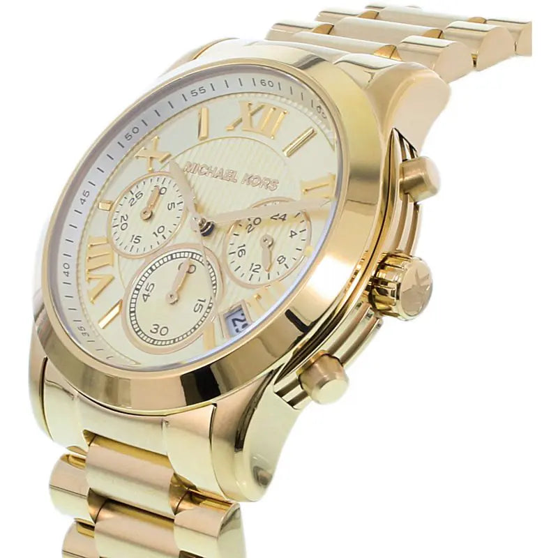 Michael Kors Cooper Gold Dial Gold Steel Strap Watch for Women - MK6274 Buy Now By Michael Kors