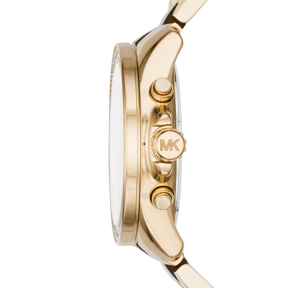 Michael Kors Wren Gold Dial Two Tone Steel Strap Watch for Women - MK6294 Buy Now By Michael Kors