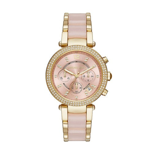 Michael Kors Parker Gold Dial Two Tone Steel Strap Watch for Women - MK6326 Buy Now By Michael Kors