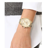 Michael Kors Ritz Gold Dial Gold Steel Strap Watch for Women - MK6356 Buy Now By Michael Kors