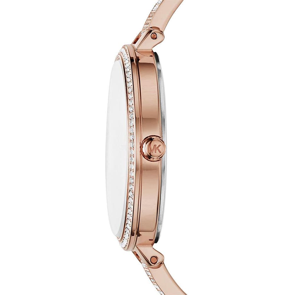 Michael Kors Parker Mother of Pearl Pink Dial Two Tone Steel Strap Watch for Women - MK6402 Buy Now By Michael Kors