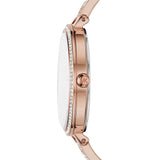 Michael Kors Parker Mother of Pearl Pink Dial Two Tone Steel Strap Watch for Women - MK6402 Buy Now By Michael Kors