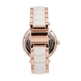 Michael Kors Parker Mother of Pearl Pink Dial Two Tone Steel Strap Watch for Women - MK6402 Buy Now By Michael Kors