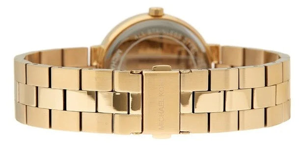 Michael Kors Garner Quartz Gold Dial Gold Steel Strap Watch For Women - MK6408 Buy Now By Michael Kors
