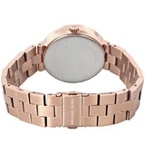 Michael Kors Catlin Black Diamonds Dial Rose Gold Steel Strap Watch for Women - MK3356 Buy Now By Michael Kors