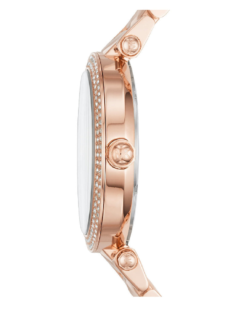 Michael Kors Parker Rose Gold Dial with Diamonds Rose Gold Steel Strap Watch for Women - MK6426 Buy Now By Michael Kors