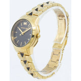 Michael Kors Runway Mercer Quartz Black Dial Two Tone Steel Strap Watch For Women - MK6672 Buy Now By Michael Kors