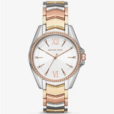 Michael Kors Whitney Quartz White Dial Two Tone Steel Strap Watch For Women - MK6686 Buy Now By Michael Kors