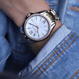 Michael Kors Whitney Quartz White Dial Two Tone Steel Strap Watch For Women - MK6686 Buy Now By Michael Kors