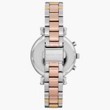 Michael Kors Sofie Chronograph White Dial Two Tone Steel Strap Watch For Women - MK6688 Buy Now By Michael Kors