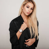 Michael Kors Whitney Three-Hand White Dial Gold Steel Strap Watch For Women - MK6693 Buy Now By Michael Kors