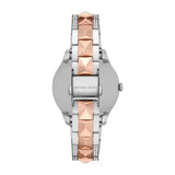 Michael Kors Runway Mercer Crystals Silver Dial Two Tone Steel Strap Watch For Women - MK6716 Buy Now By Michael Kors