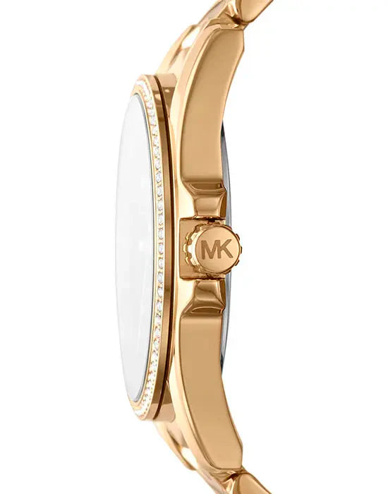 Michael Kors Whitney Quartz Black Dial Two Tone Steel Strap Watch For Women - MK6743 Buy Now By Michael Kors