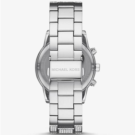 Michael Kors Ritz Chronograph Crystals Silver Dial Silver Steel Strap Watch for Women - MK6746 Buy Now By Michael Kors