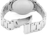 Michael Kors Layton Chronograph Mother of Pearl Blue Dial Silver Steel Strap Watch For Women - MK6847 Buy Now By Michael Kors