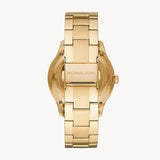 Michael Kors Slim Runway Gold Dial Gold Steel Strap Watch For Women - MK3456 Buy Now By Michael Kors