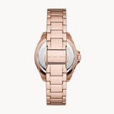 Michael Kors Kacie Three Hand Black Dial Rose Gold Steel Strap Watch for Women - MK6930 Buy Now By Michael Kors