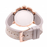 Michael Kors Sidney Chronograph White Dial Beige Leather Strap Watch For Women - MK6949 Buy Now By Michael Kors