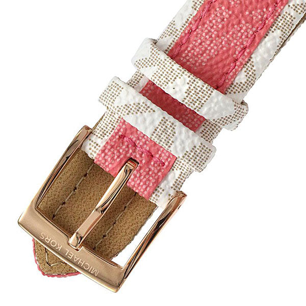 Michael Kors Parker Chronograph White Dial Two Tone Leather Strap Watch For Women - MK6951 Buy Now By Michael Kors