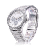 Michael Kors Camille Multifunction Crystals Silver Dial Silver Steel Strap Watch for Women - MK6957 Buy Now By Michael Kors