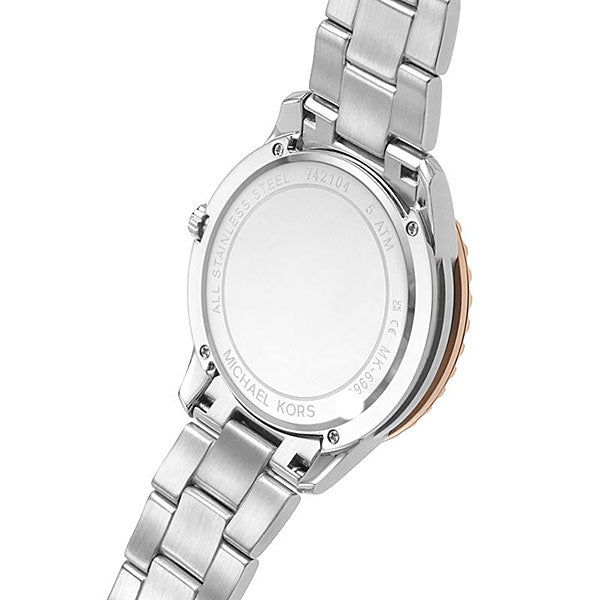 Michael Kors Runway Quartz Black Dial Two Tone Steel Strap Watch For Women - MK6960 Buy Now By Michael Kors