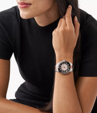 Michael Kors Runway Quartz Black Dial Two Tone Steel Strap Watch For Women - MK6960 Buy Now By Michael Kors