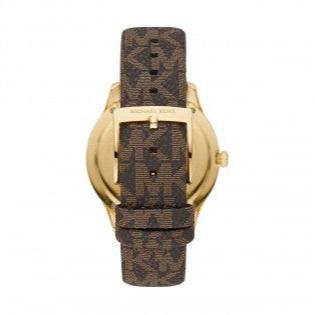 Michael Kors Runway Quartz Black Dial Brown Leather Strap Watch For Women - MK6979 Buy Now By Michael Kors