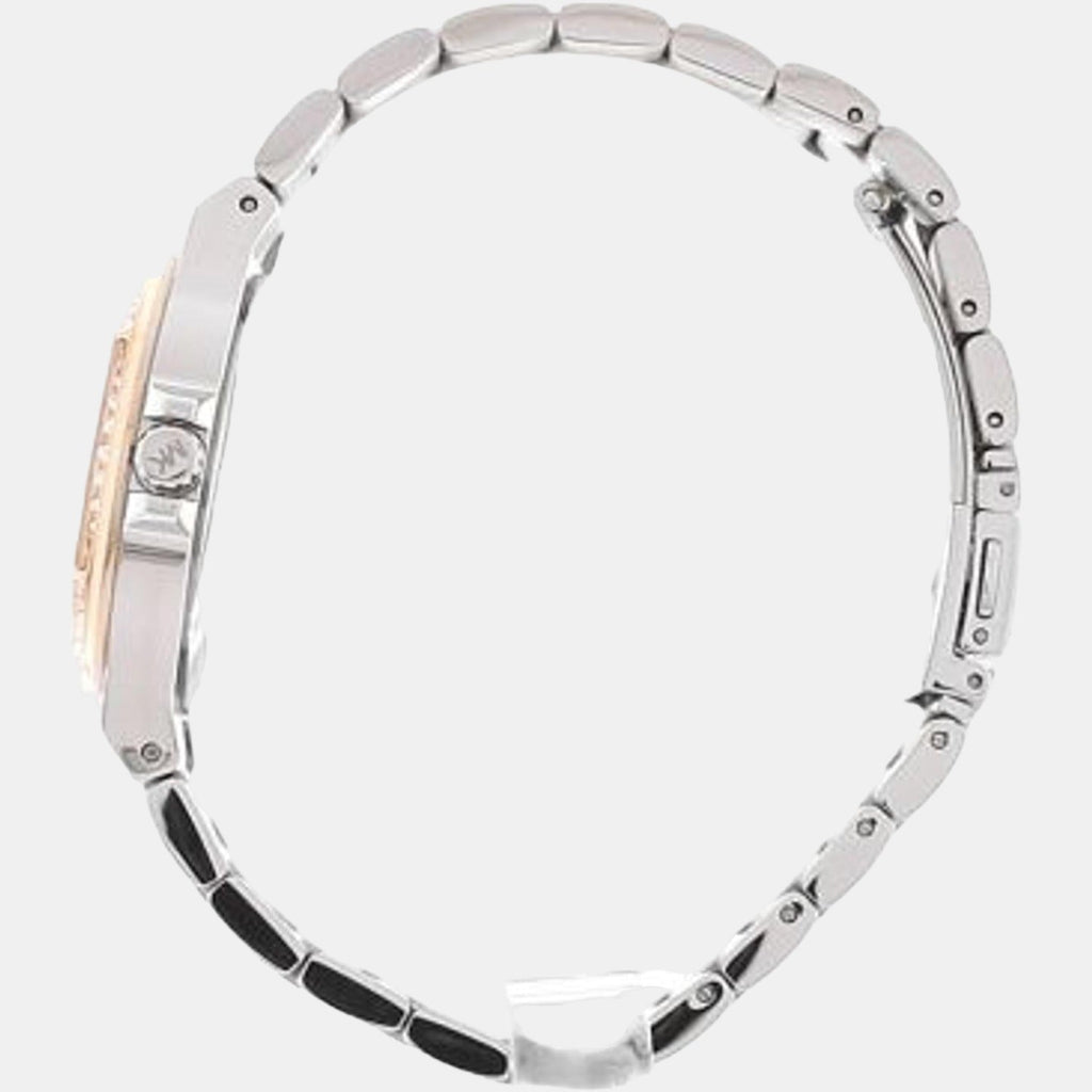 Michael Kors Lennox Three Hand Quartz Silver Dial Two Tone Steel Strap Watch For Women - MK6989 Buy Now By Michael Kors