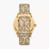 Michael Kors Jaycie Quartz Gold Dial White Leather Strap Watch for Women - MK2861 Buy Now By Michael Kors