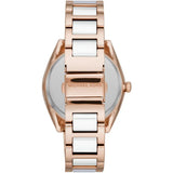Michael Kors Janelle Three Hand Rose Gold Dial Two Tone Steel Strap Watch For Women - MK7134 Buy Now By Michael Kors