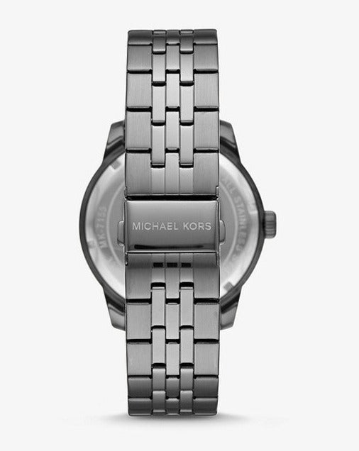 Michael Kors Chronograph Cunningham Multifunction Blue Dial Grey Steel Strap Watch For Men - MK7155 Buy Now By Michael Kors